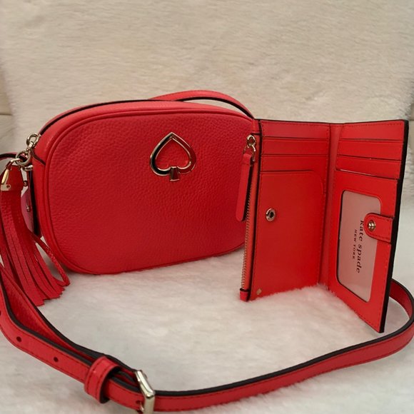 New Bundle Kate Spade Camera Bag + Bifold wallet - Picture 4 of 6